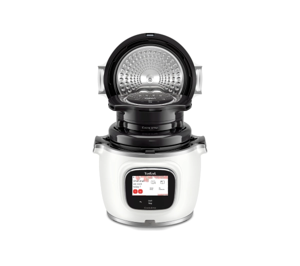 Tefal Cook4me Touch Pro CY94X1F1 1600W 6l Kosz do gotowania na parze Pokrywa do zapiekania Extra Crisp - Kup na Raty - RRSO 0%