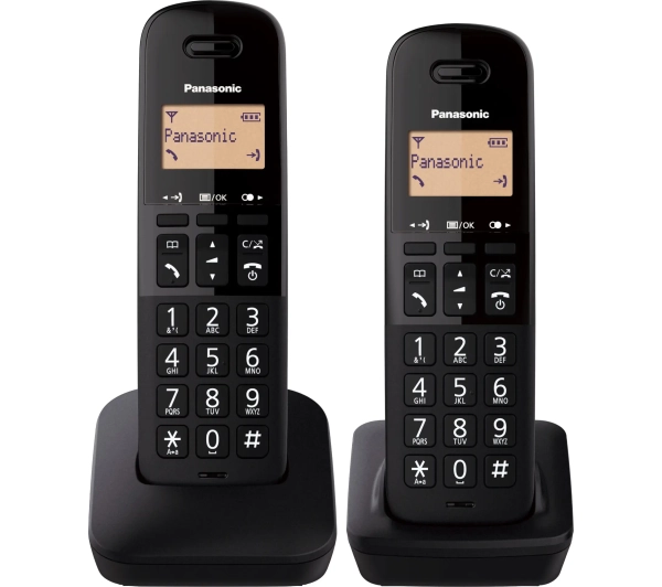 Panasonic KX-TGB612 DUO Czarny