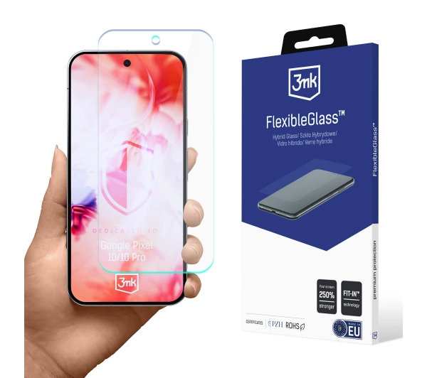 Szkło hybrydowe 3MK FlexibleGlass do Google Pixel 10/10 Pro