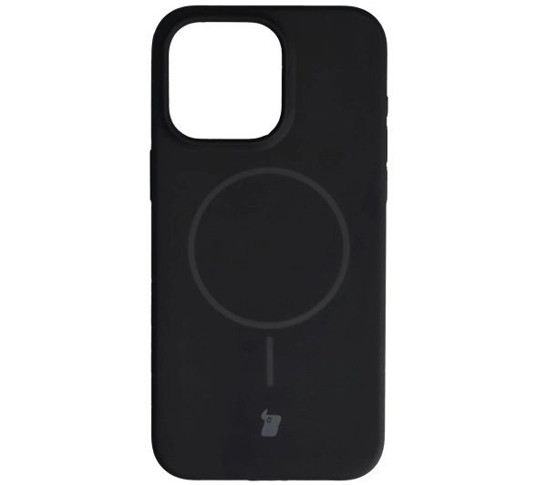Bizon Soft z MagSafe do Apple iPhone 15 Pro Max Czarny