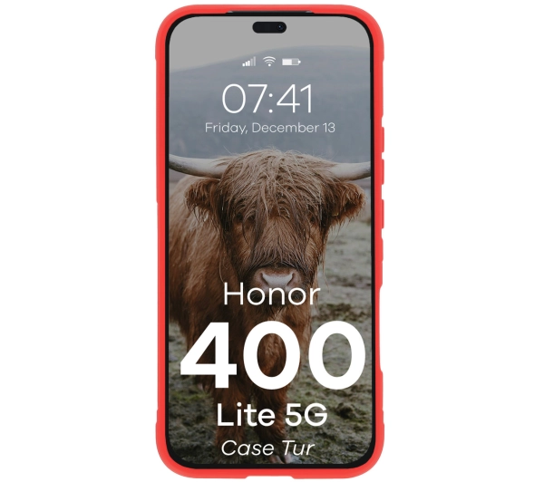 Bizon Tur do Honor 400 Lite 5G Czerwony
