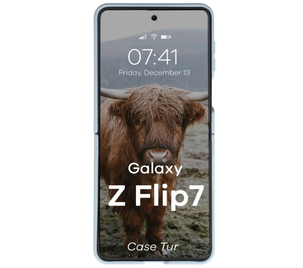 Bizon Tur do Samsung Galaxy Z Flip7 Jasnoniebieski
