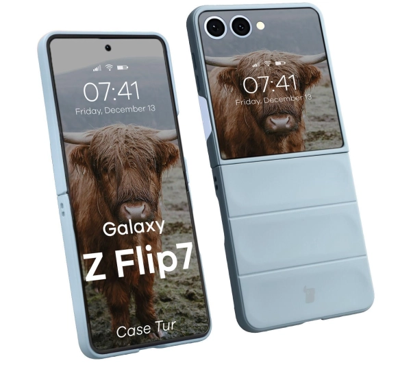Bizon Tur do Samsung Galaxy Z Flip7 Jasnoniebieski