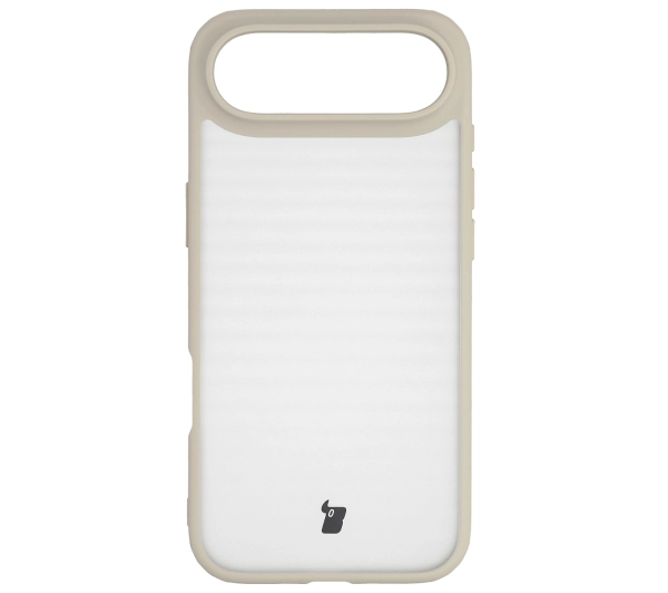 Bizon Angelo do Apple iPhone Air z beżową ramką