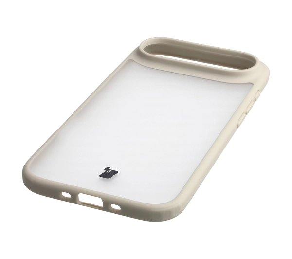 Bizon Angelo do Apple iPhone Air z beżową ramką