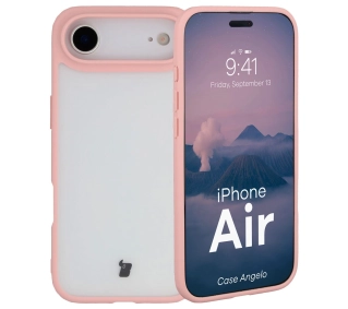 Bizon Angelo do Apple iPhone Air z różową ramką