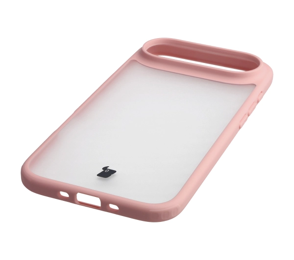 Bizon Angelo do Apple iPhone Air z różową ramką