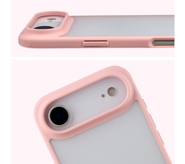 Bizon Angelo do Apple iPhone Air z różową ramką