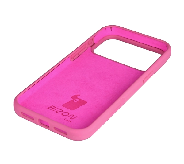 Bizon Silikonowe Soft do Apple iPhone 17 Pro Max Fuksja