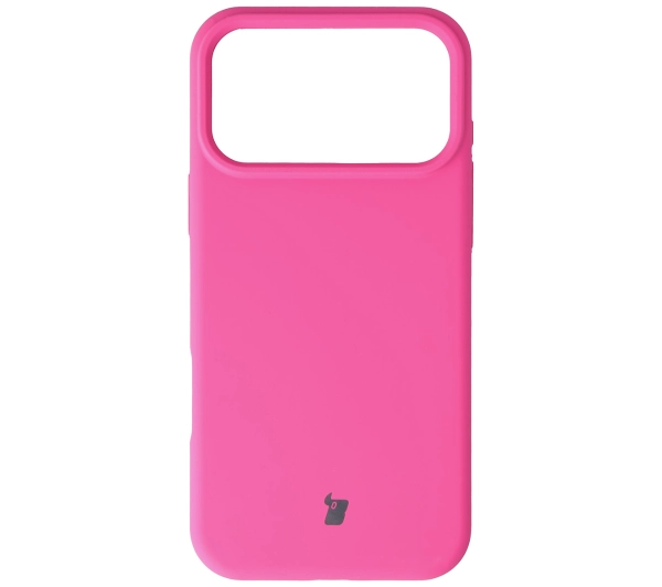 Bizon Silikonowe Soft do Apple iPhone 17 Pro Max Fuksja