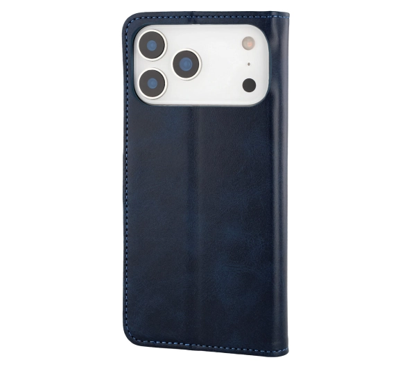 Bizon z klapką Pocket do Apple iPhone 17 Pro Max Granatowy