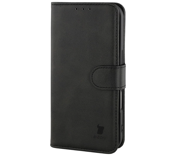 Bizon z klapką Pocket do Apple iPhone 17 Pro Czarny