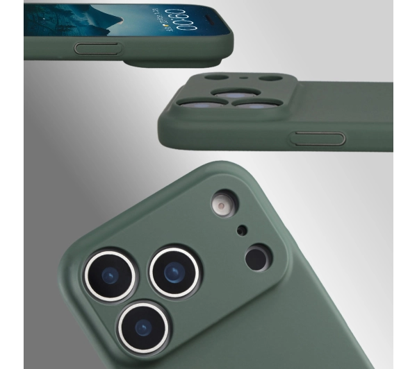 Bizon Łupka do Apple iPhone 17 Pro Zielony