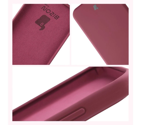 Bizon Soft do Xiaomi POCO F7 Śliwkowy