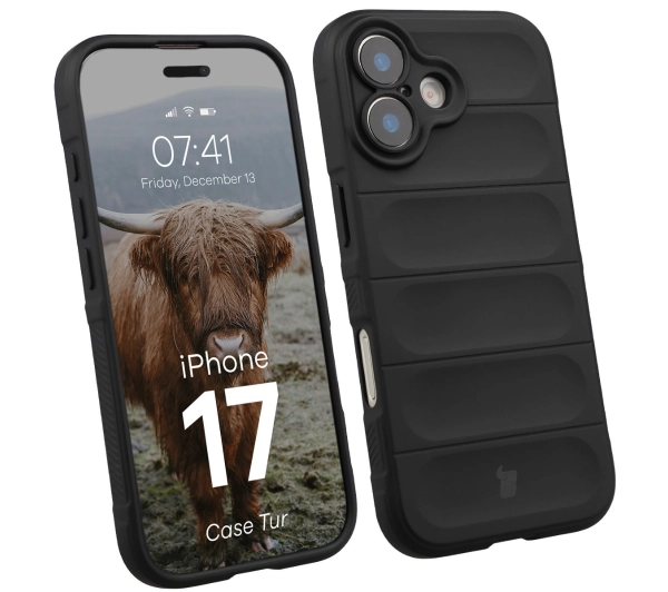 Bizon Tur do Apple iPhone 17 Czarny