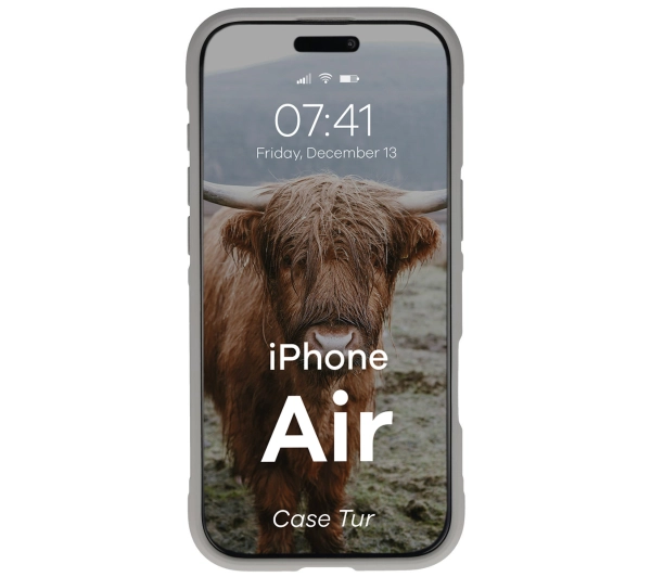 Bizon Tur do Apple iPhone Air Jasnoszary