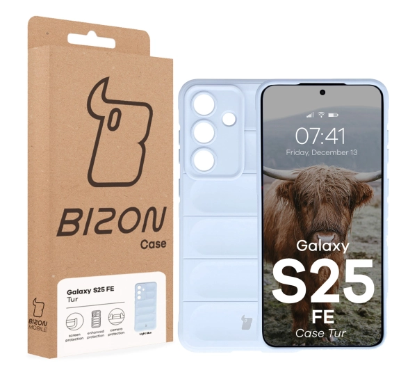 Bizon Tur do Samsung Galaxy S25 FE Jasnoniebieski