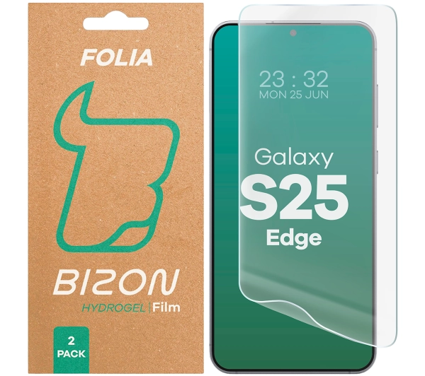 Bizon na ekran Hydrogel Front do Samsung Galaxy S25 Edge 2 sztuki