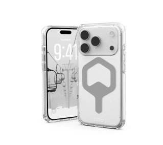 UAG Plyo z MagSafe do iPhone 17 Pro Ice Silver