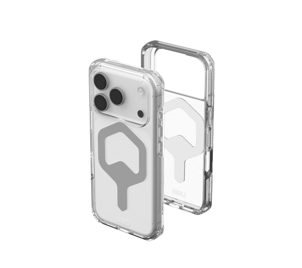 UAG Plyo z MagSafe do iPhone 17 Pro Ice Silver