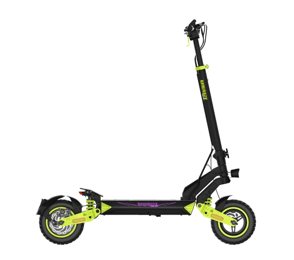 Kamikaze K1 Plus Tokyo Drift 1000W 80km 11" Czarno-zielony - Kup na Raty - RRSO 0%