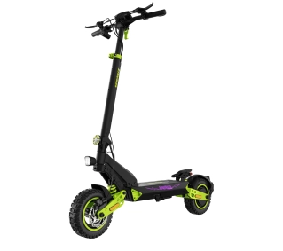 Kamikaze K1 Plus Tokyo Drift 1000W 80km 11" Czarno-zielony - Kup na Raty - RRSO 0%