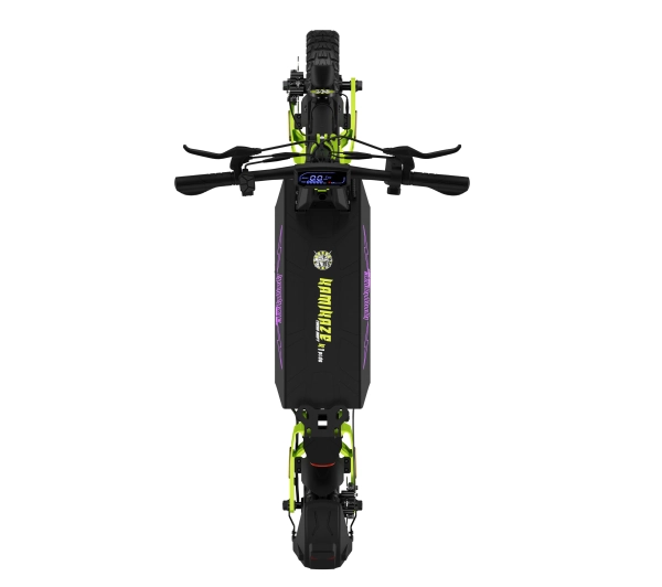 Kamikaze K1 Plus Tokyo Drift 1000W 80km 11" Czarno-zielony - Kup na Raty - RRSO 0%