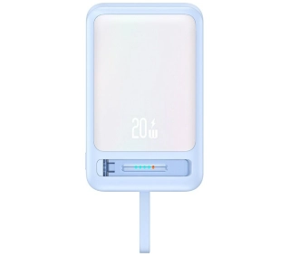 USAMS XM Series Magnetic CD219 10000mAh 20W Niebieski