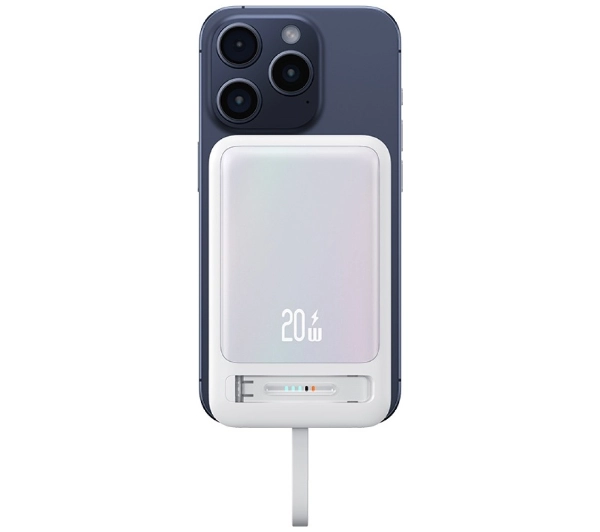 USAMS XM Series Magnetic CD219 10000mAh 20W Różowy