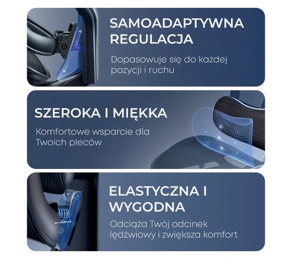 Sihoo Doro C300 PRO Biurowy do 150kg Tkanina Czarny - Kup na Raty - RRSO 0%