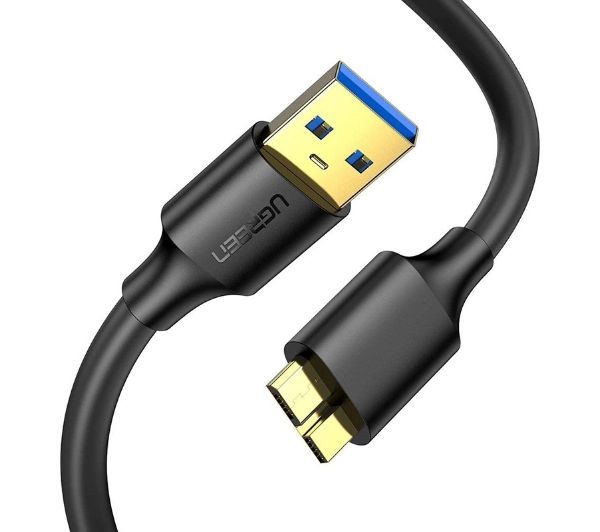 UGREEN US130 USB 3.0 - micro USB 3.0 0,5m Czarny
