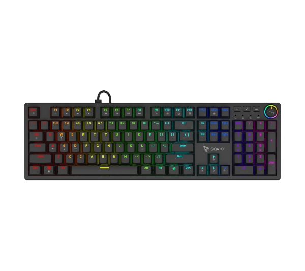 Savio STYX Outemu Peach Silent Czarny