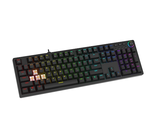 Savio STYX Outemu Peach Silent Czarny 