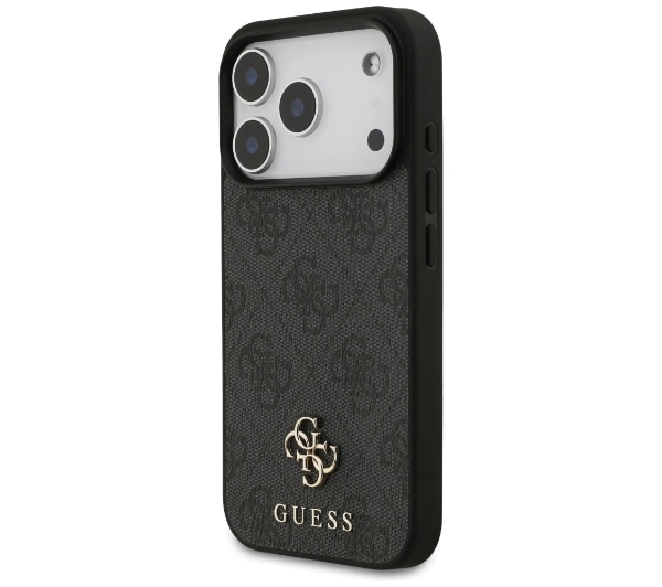 Guess 4G Small Classic Logo MagSafe do iPhone 17 Pro czarny