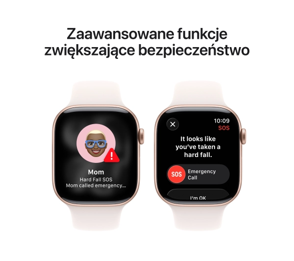 Apple Watch Series 11 GPS 42mm z aluminium Różowe złoto Pasek sportowy Łagodny róż M/L - ⚡ BESTSELLERY ⚡ - Kup na Raty - RRSO 0%