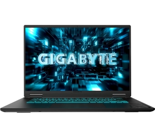 Gigabyte Gaming A16 Pro 16" 165Hz Core 7 240H 32GB RAM 1TB Dysk SSD RTX5080 DLSS4 Czarny Funkcje AI - Kup na Raty - RRSO 0%