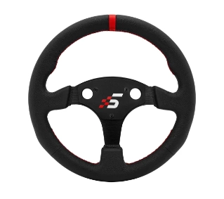 Simagic P-330RK Skóra 33cm Obręcz kierownicy bez huba czarno-czerwony - Kup na Raty - RRSO 0%