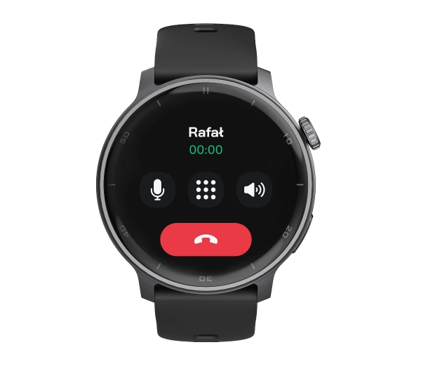 STELIO Activ Funkcje AI 46mm GPS Czarny