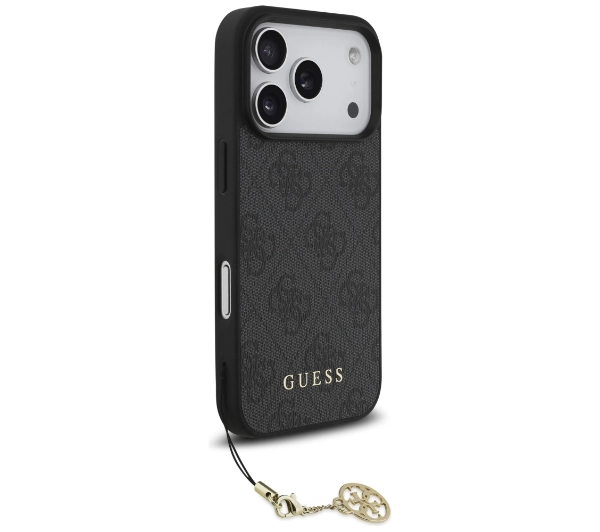 Guess 4G Charms Collection MagSafe do iPhone 17 Pro Czarny