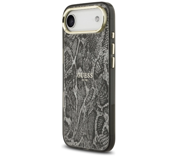 Guess Python Pattern MagSafe do iPhone Air Czarny