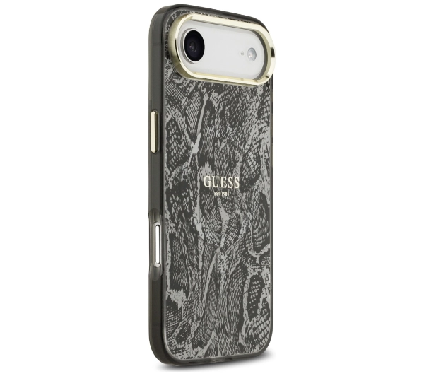 Guess Python Pattern MagSafe do iPhone Air Czarny