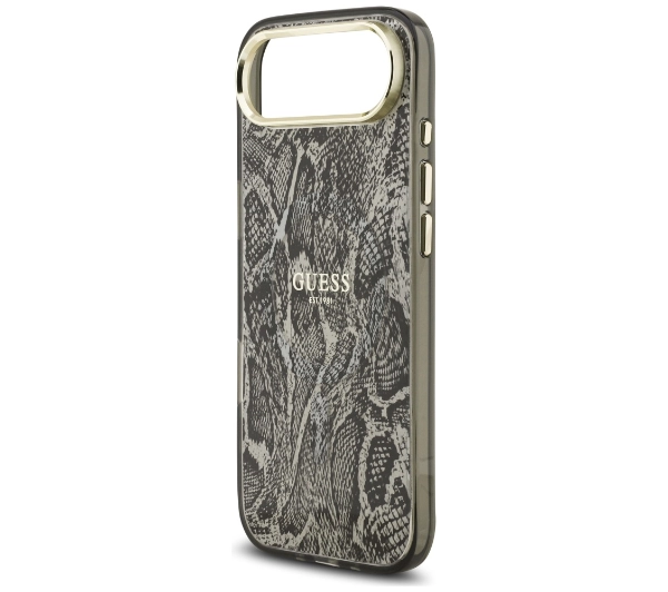 Guess Python Pattern MagSafe do iPhone Air Czarny