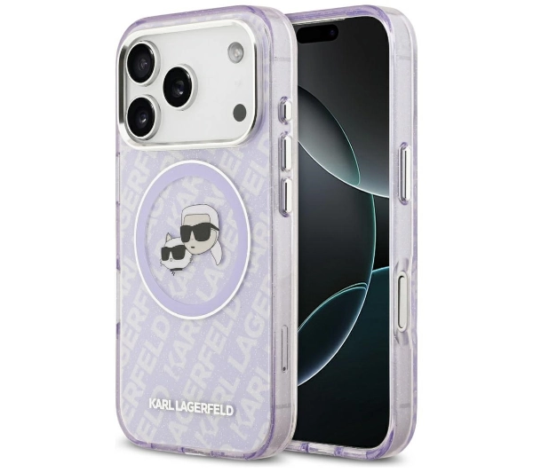 Etui Karl Lagerfeld do iPhone 17 Pro, do MagSafe, mocna obudowa, case