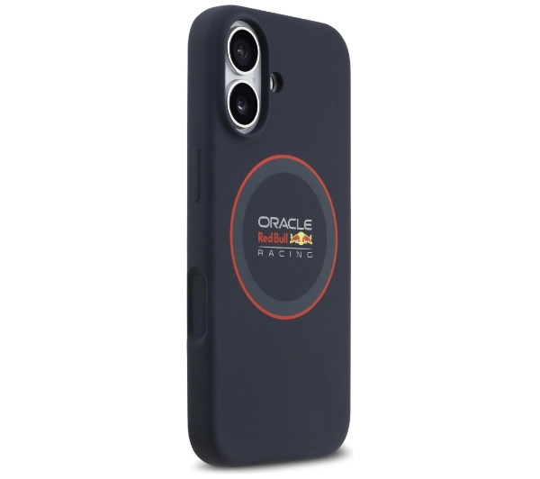 Red Bull Racing Silicone Red Ring MagSafe do iPhone 17 Granatowy