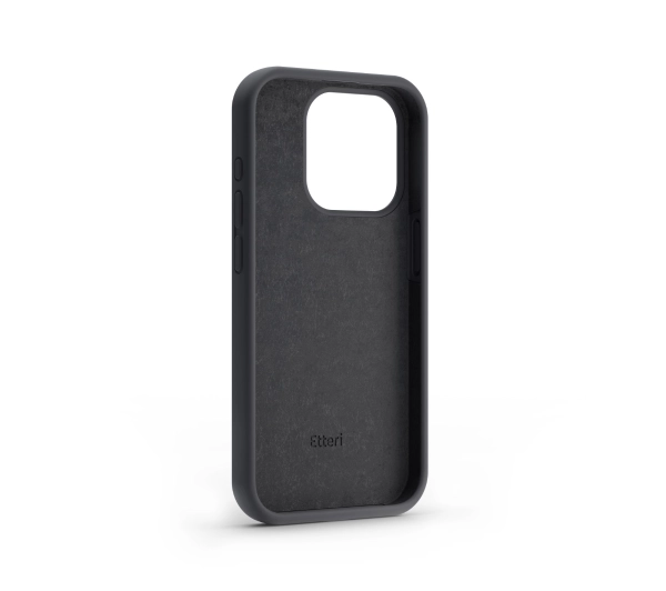 Etteri Silicone Case do iPhone 15 Pro Max Czarny