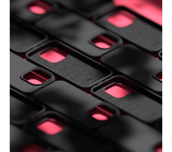 Etteri Silicone Case do iPhone 15 Pro Max Czarny