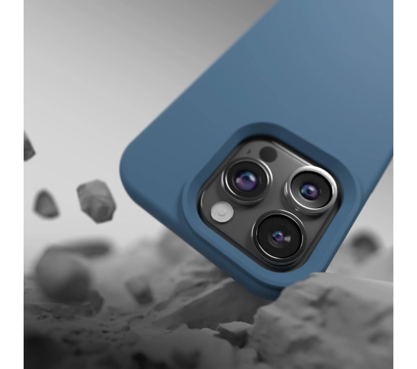 Etteri Silicone Case do iPhone 15 Pro Niebieski