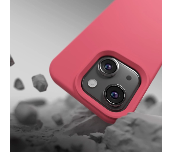 Etteri Silicone Case do iPhone 15 Malinowa