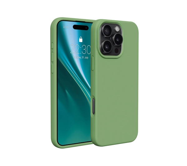 Etteri Silicone Case do iPhone 16 Pro 6,3" Zielony