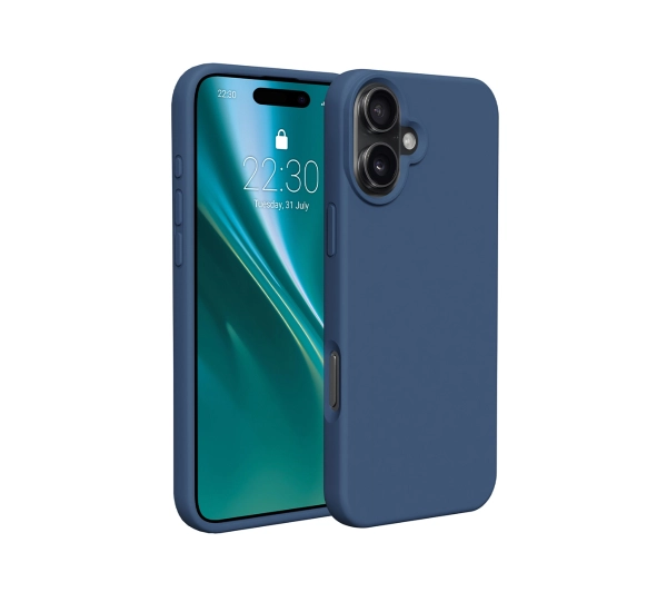 Etteri Silicone Case do iPhone 16 Plus Niebieski